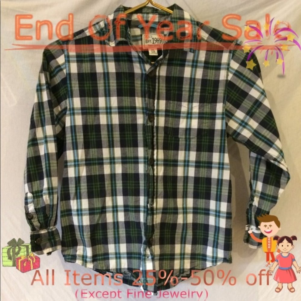 EUC-Children’s Place- boys long sleeved Button Up - Picture 1 of 6